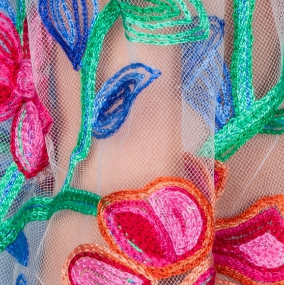 💙Chambray Blue Tunic Cold Shoulders - Picture 3 of 3